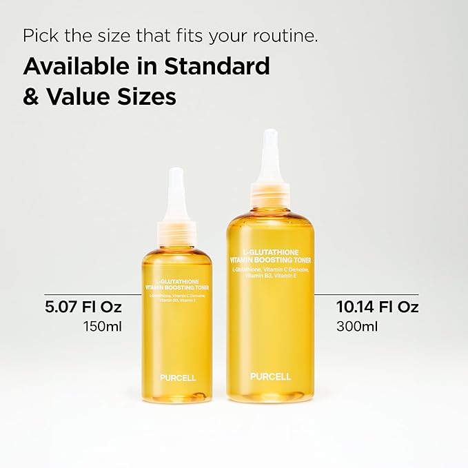 L-Glutathione Vitamin Boosting Toner infused with Niacinamide, Vitamin C, Glutathione & Tocopherol | Uneven & Dull Skin, Anti-Pigmentation Korean Skincare (10.14 fl oz / 300 ml)
