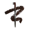 KISS NEW YORK Professional Long-Lasting Eyebrow, Retractable Eyebrow Pencil, Rich Pigmentation, Coconut Oil Infused, Built-In Brush Brow, Shapes, Define, Fills Brow, Eye Makeup (Dark Brown)