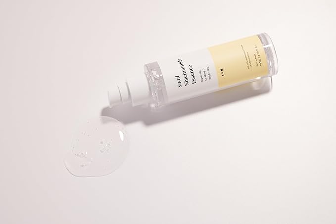 4PM Snail Niacinamide Essence (3.38 fl. oz), Snail Secretion Filtrate 95%, Niacinamide 2.8%, for Glass Skin Repair, Face Glow Brightening & Soothing Essence, Korean Skincare, Made by SEOUL4PM