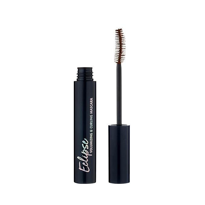 Lune+Aster Eclipse Volumizing & Curling Mascara - Brown - Volumizing & curling vegan tubular mascara that won't smudge, yet removes easily with warm water