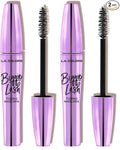 L.A. COLORS Biggie Lash Tubing Mascara, Black - Carded CBMS325 (Pack of 2)