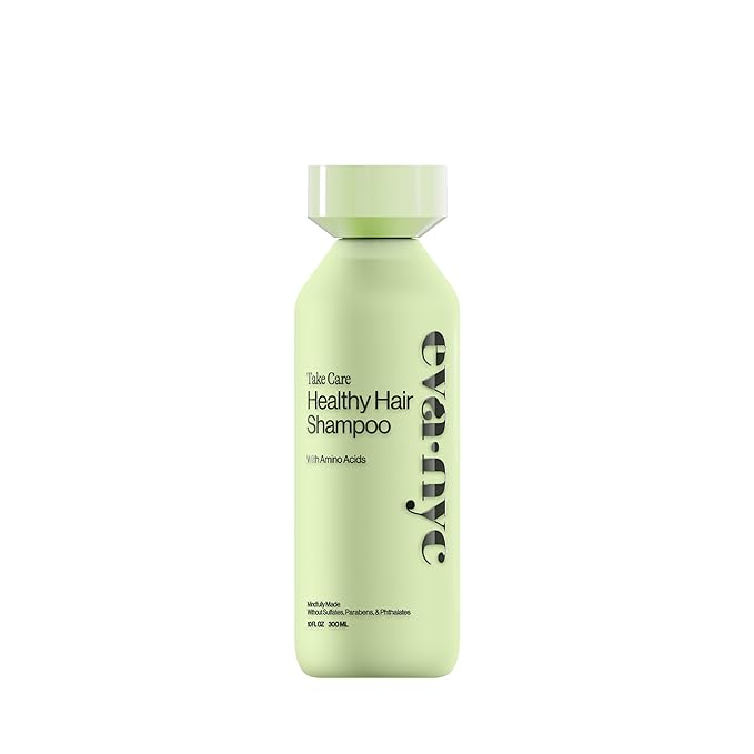 Eva NYC Gentle Daily Cleansing Shampoo for Weightless Healthy Hair - Amino Acids Known To Enhance Moisture + Shine - Removes Oil - For Fine to Medium Hair + Color Safe - Lavender Scent - 10 fl oz