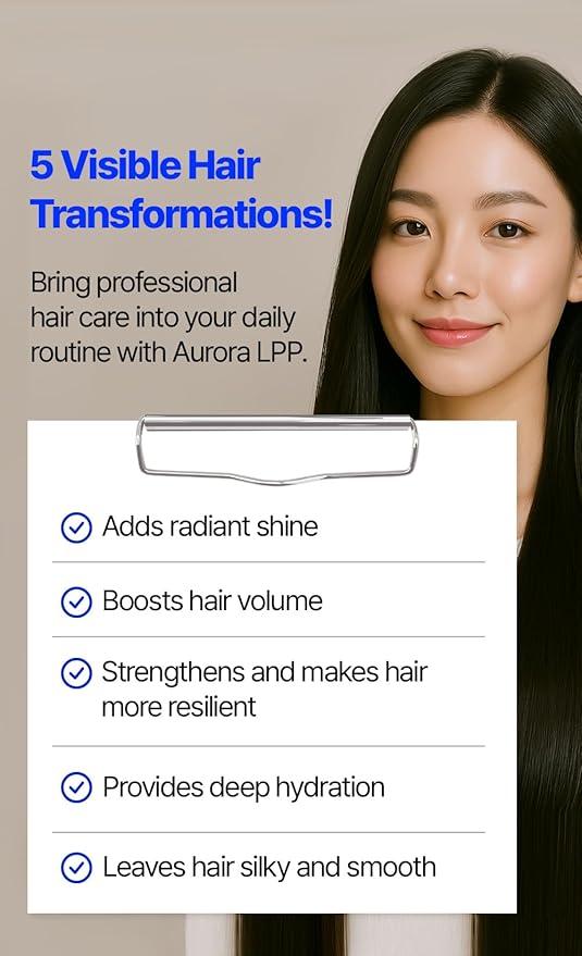 K-Beauty Ellad LPP Hair Repair Treatment 33.8 Ounce – Korean Professional Formula with Hydrolyzed Keratin, Collagen, Argan Oil & Grape Seed – Deep Moisture & Shine for Damaged, Dry, Color-Treated Hair
