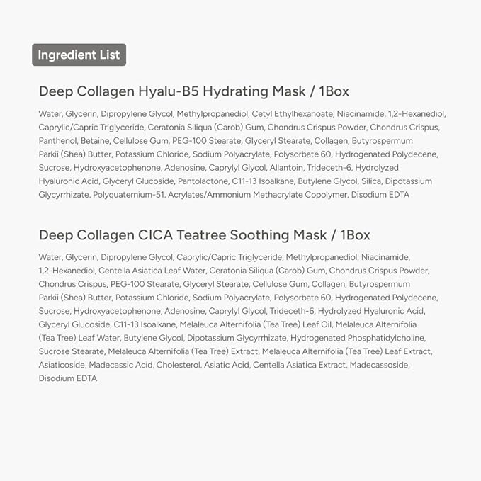 SUNGBOON EDITOR Deep Collagen Starter Kit for Glass Skin, Elasticity, Moisturizing, Calming, Uneven Skin, Overnight Face Mask, Korean Skin Care, 37gx16ea, Gifts for Women