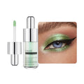 Mint Green Shimmer Liquid Eyeshadow, High Pigment Blendable Eye Makeup for Older Women, Long Lasting Lightweight Travel Friendly Buildable, Suitable for All Eye Shapes, Glitter Finish 08#