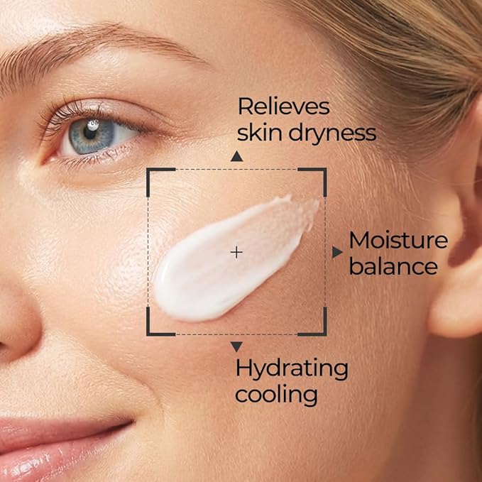 Real Waterful Gel Cream with Triple Water Complex with Panthenol, Cica Complex, Moisturizer for All Skin Types, Hydration, Korean Skin Care, 7.05 oz