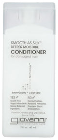GIOVANNI COSMETICS Conditioner Smooth As Silk 2 OZ