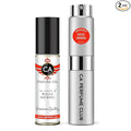 CA Perfume Duo Impression of Rouge Smoking For Women And Men Perfume Layering Set Long Lasting Travel Size EDP + Body Oil Roll-On Bottle 0.27 Fl Oz+0.33 Fl Oz