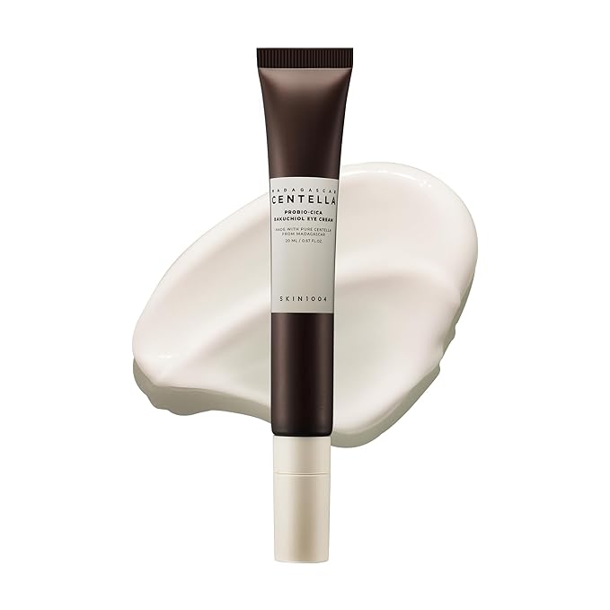 SKIN1004 Centella Probio-Cica Bakuchiol Eye Cream, Korean Eye Cream for Fine Lines with Centella, Hydrating Eye Treatment for Under Eye Area, Retinol Alternative, Korean Skin Care, 0.67 fl.oz / 20ml