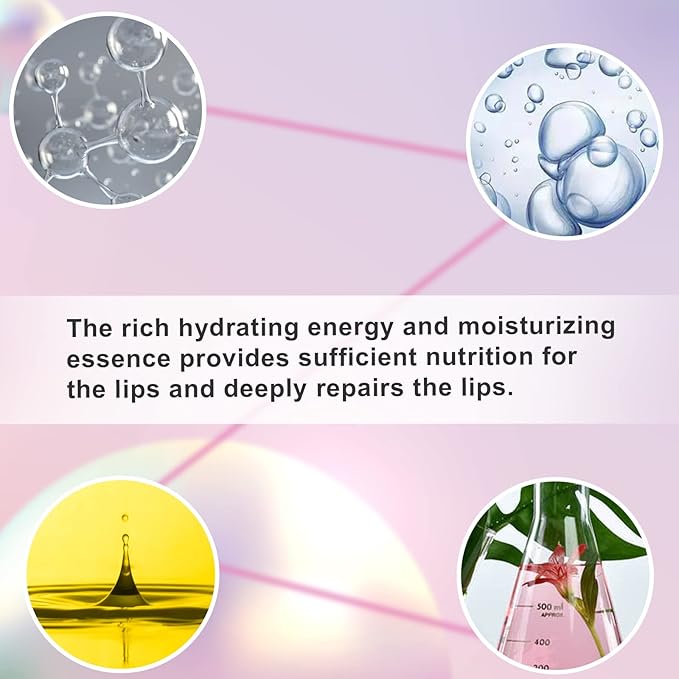 30 PCS Moisturizing Collagen Lip Mask Crystal Mouth Care Pads Mask for Moisturizing & Reducing Chapped, Smoothing Fine Lines Lip Patches with Moisture Essence for Gifts