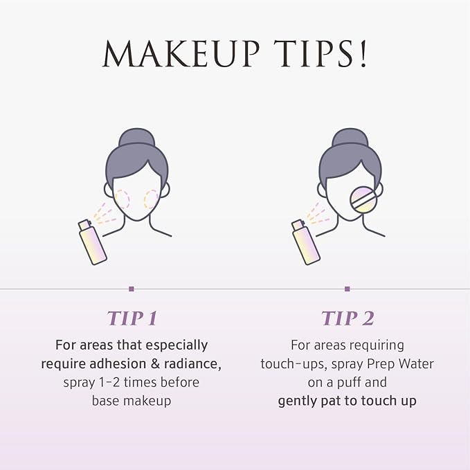 YUNJAC Skin Perfecting Glow Up Prep Water Makeup Fixer(1.69 fl oz) – Lightweight Fine Mist for Long-Lasting Makeup, Glow Booster, Smooth Radiant Skin Finish, Korean Skincare by YUNJAC