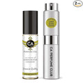 CA Perfume Duo Impression of Lemon Bloom Cologne For Women And Men Perfume Layering Set Long Lasting Travel Size EDP + Body Oil Roll-On Bottle 0.27 Fl Oz+0.33 Fl Oz