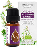 Essences Bulgaria Organic Mountain Savory Essential Oil 1/3 Fl Oz | 10ml | Satureja Montana | 100% Pure and Natural | Undiluted | Therapeutic Grade | Family Owned Farm | Steam-Distilled | Non-GMO