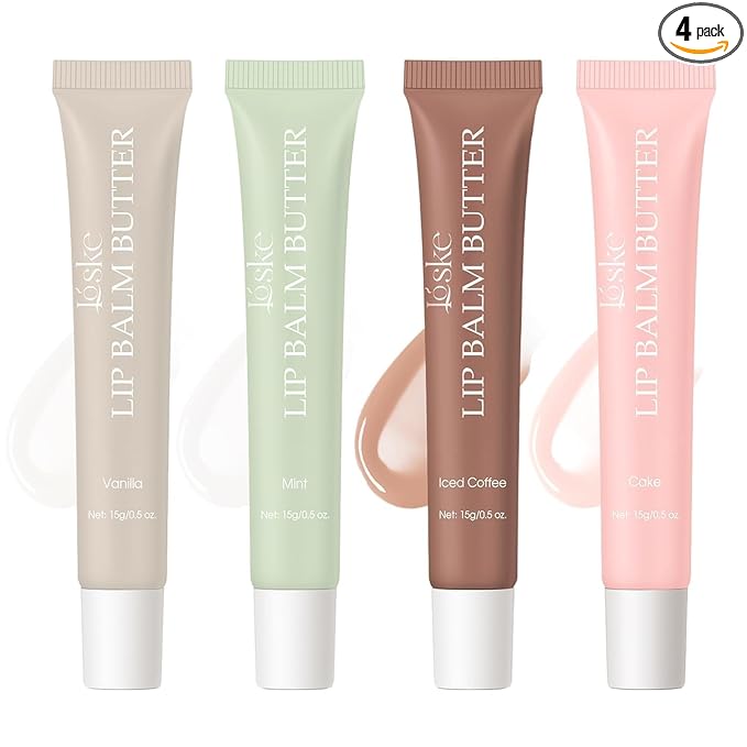 Summer Butter Lip Balm, Moisturizing Hydrating Natural Lip Care, Rich in Nutrients for Soft Smooth Lips