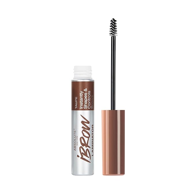 Absolute New York Waterproof Eyebrow Gel for Tinting and Volumizing Eyebrows (MEBG15 Taupe)