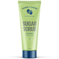 Hand in Hand Sugar Scrub, Gentle Exfoliation For All Skin Types, 9 Ounce, Lemon Zest & Vetiver, Sweetgrass Scent, Single