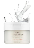 MISSHA Time Revolution The First Essence Toner Pads (75 pads) - Exfoliating Pads Enhanced with AHA, Moisturizing, Larger Size, Advanced Ferment Absorption