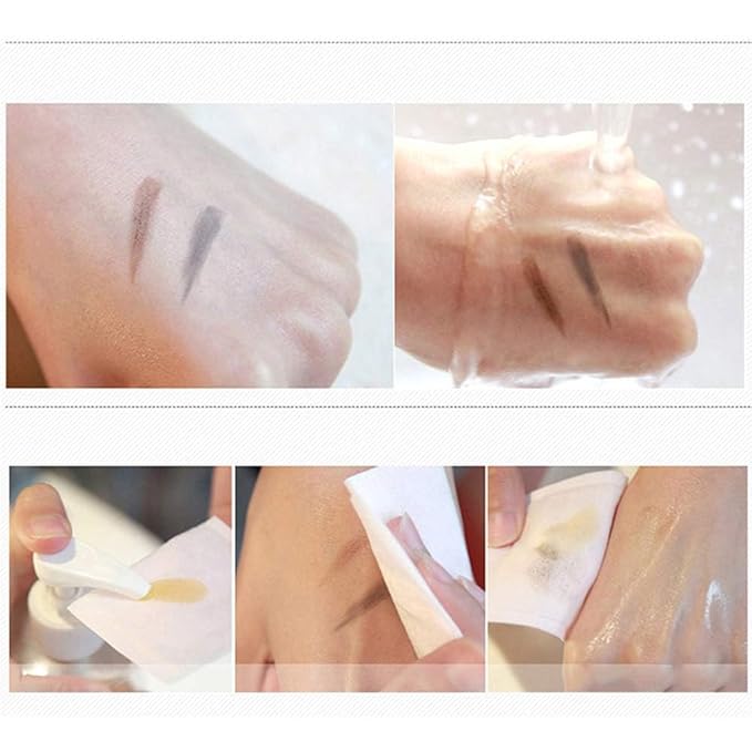 Long-lasting Waterproof Eyebrow Pencil with Pull Cord - Perfect for Marking, Filling, and Outlining - Tattoo Makeup for Waterproof and Durable Permanent Eyebrow Liners (Dark Brown)