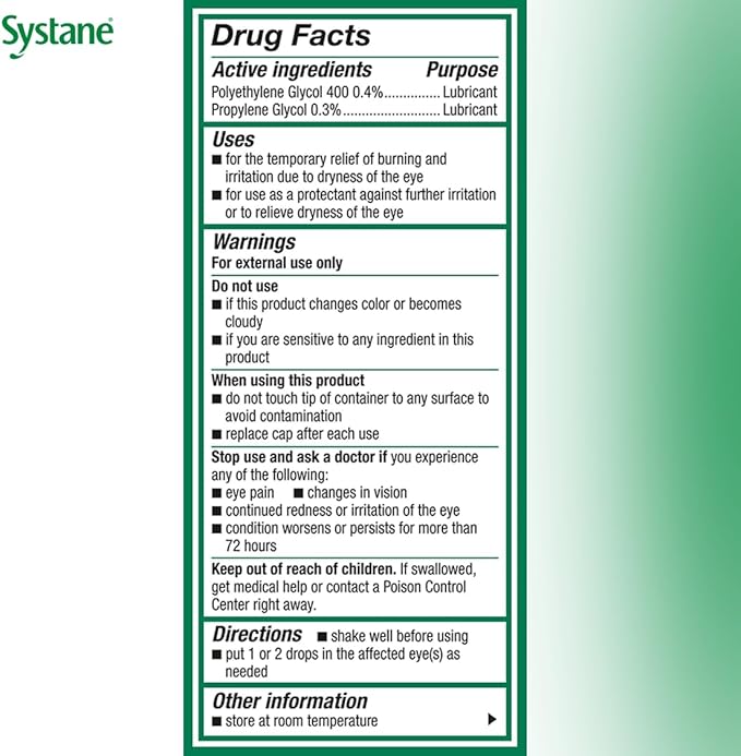 Systane Lubricant Eye Gel Drops, 10-mL (Packaging May Vary)