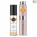 CA Perfume Duo Impression of Cocao Noir For Women Perfume Layering Set Long Lasting Travel Size EDP + Body Oil Roll-On Bottle 0.27 Fl Oz+0.33 Fl Oz