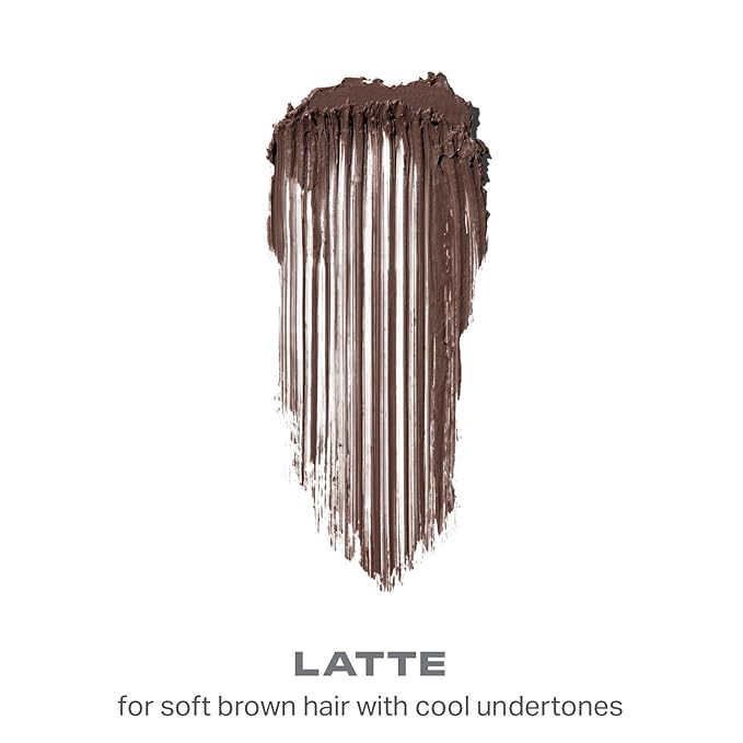 Morphe Brow Tease Eyebrow Gel Mousse - Volumizing Brow Gel to Tint, Thicken & Shape with 100% Natural Bamboo Fibers - Enriched with Conditioning Coffee Seed Oil - Latte (0.16 fl oz)