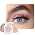 WanTuoluo Nude Pink Matte Eyeshadow Palette for Women, Single Monochrome Eye Shadow Makeup, Shiny Pressed Powder, Blendable Natural sombras para ojos, Holographic,Vegan,Travel -19