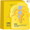Z:SEA Foot Peeling Mask, Moisturizing & Soothing Exfoliating Foot Socks for Dry, Cracked Heels & Callus Feet, Restoring & Softening Foot Mask with Urea, Shea Butter, Niacinamide & Vitamin E, 5 Pack