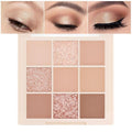 CAKAILA Nude Pink Beige Eyeshadow Palette,Natural Eye Shadow Make Up Pallets for Women,Neutral Small Cream Light Colors Eyeshadow Palette Long Lasting Naturing-Looking,Vegan