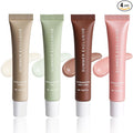 4 Pcs Lip Butter Balm, Long-Lasting Hydrating Non-Sticky Lip Care, Soothes Dry Chapped Lips, Nourishing with Shea Butter & Olive Oil, 0.5 Fl Oz