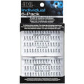 Ardell Individual Lashes - Long Black, Knot-Free Natural Lash Clusters Wispy Eyelash Clusters, Lightweight Cluster Eyelash Extensions, 6 Pack