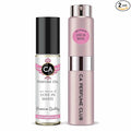 CA Perfume Duo Impression of Love In White For Women Perfume Layering Set Long Lasting Travel Size EDP + Body Oil Roll-On Bottle 0.27 Fl Oz+0.33 Fl Oz