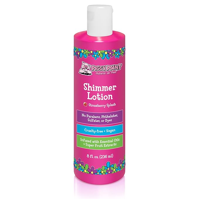 Piggy Paint | Strawberry Splash Shimmer Lotion