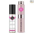 CA Perfume Duo Impression of Roses Elixir For Women Perfume Layering Set Long Lasting Travel Size EDP + Body Oil Roll-On Bottle 0.27 Fl Oz+0.33 Fl Oz