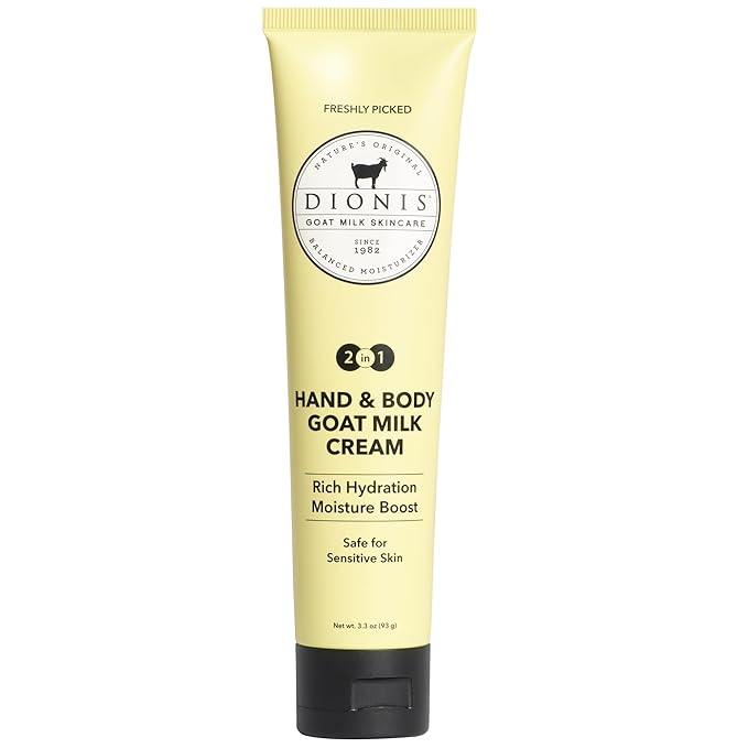 Dionis Goat Milk Hand & Body Cream Freshly Picked 3.3oz (Pack of 1)
