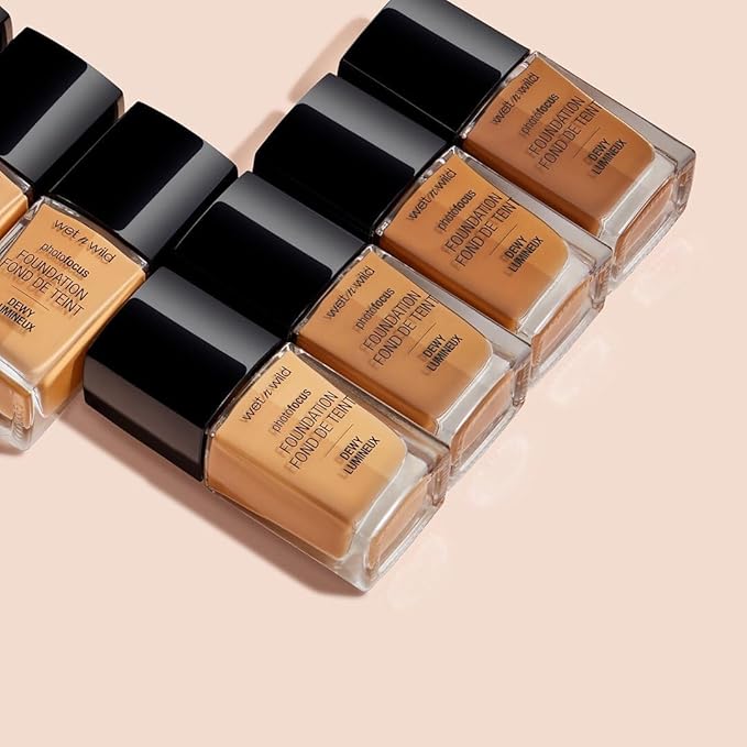 wet n wild Photo Focus Dewy Foundation Cream Beige (Pack of 2)