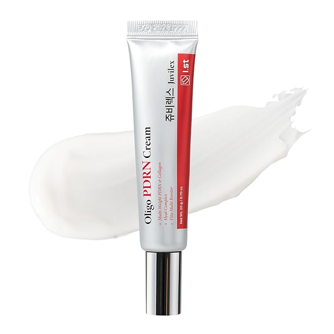 I.st Juvilex Oligo PDRN Cream, Korean Face Moisturizer with 60% Collagen Water, Hydrating Skin Care for Sensitive Skin, Facial Moisturizing Cream for Skin Barrier Support & Slow Aging, 0.70 oz (20g)
