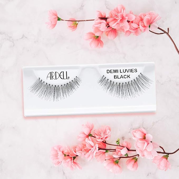 Ardell Natural Lashes False Eyelashes Demi Luvies Black (4 Pack)