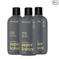 ATTITUDE Shower Gel Body Wash for Men, 98% Natural Origin Ingredients, Paraben & Phthalate Free, EWG Verified, Cleanses Without Drying, Amber & Citrus, 14 Fl Oz (Pack of 3)