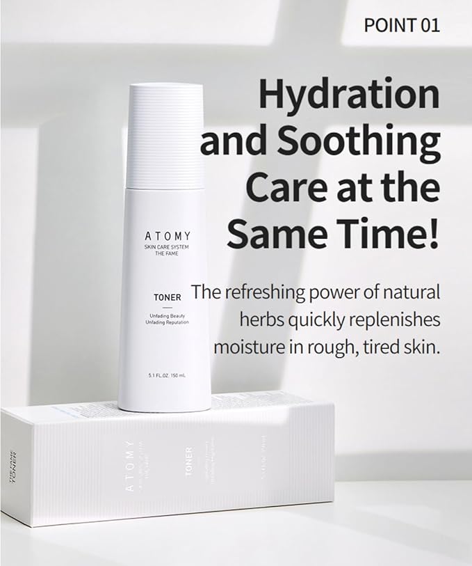 The Fame Skin Care System (Toner & Lotion)