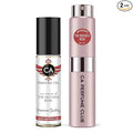 CA Perfume Duo Impression of The Duchess Rose For Women Perfume Layering Set Long Lasting Travel Size EDP + Body Oil Roll-On Bottle 0.27 Fl Oz+0.33 Fl Oz