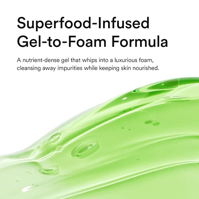 VEGANIFECT LHA Gel to Foam Cleanser, Low pH Gentle Daily Face Wash, Mild Pore Care & Hydrating Cleanser for Smooth, Balanced Skin, Korean Skincare 205ml/6.93 fl oz