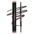 Profusion Cosmetics Dual-Ended Ultra-Fine Eyebrow Pencil -Good Brow Day Long-Wearing Brow Definer with Spoolie Brush for Blonde, Brown & Black Hair, Instant Brow Fixing Beauty Tool, Soft Black