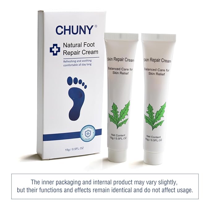 Foot Cream for Cracked Heels Cream - Extra Strength for Cracked Heels, Dry Skin & Itchy Feet – Soothes Burning, Scaling & Irritation for Men and Women