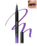 Metallic Purple Glitter Liquid Eyeliner, Diamond Shimmer Waterproof Eyeliner, Sparkle Colored Eyeliner Pen Long-Lasting, Ultra-Fine Tip Smudge-Proof, Quick-Drying, High Pigmented Delineador De Ojos-02