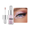 Cherry Pink Shimmer Liquid Eyeshadow, High Pigment Blendable Eye Makeup for Older Women, Long Lasting Lightweight Travel Friendly Buildable, Suitable for All Eye Shapes, Glitter Finish 09#
