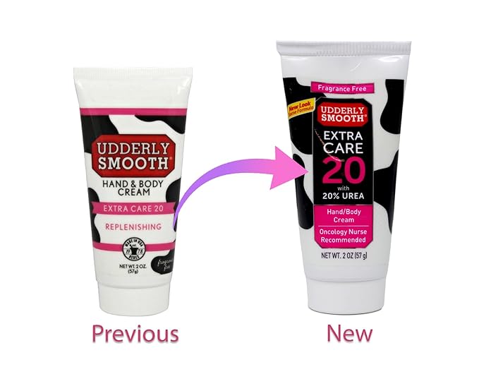 Udderly Smooth Hand & Body, Extra Care 20 Cream 2 oz (Pack of 7)