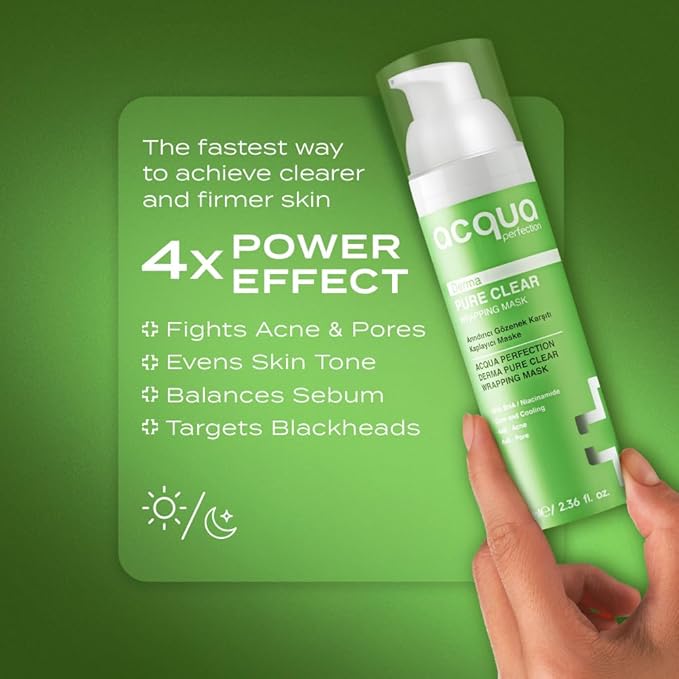 Pump Can Peel-Off Wrapping Cream Mask with AHA BHA & Niacinamide, Made in Türkiye, 70 ml