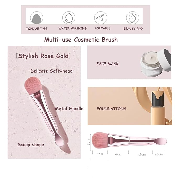Makeup Brushes, Quality Make Up Brushes 28Pcs Makeup Brushes Set Professional, Beginner Make-up Sets With Case, Soft Brush Kits Sponges Masks Spatula,Travel-Friendly Women Girls Gift Sets