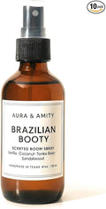 Aura & Amity Premium Room & Linen Spray – Handmade Luxury Fabric & Home Fragrance Mist, Long-Lasting & Eco-Friendly (Brazilian Booty)