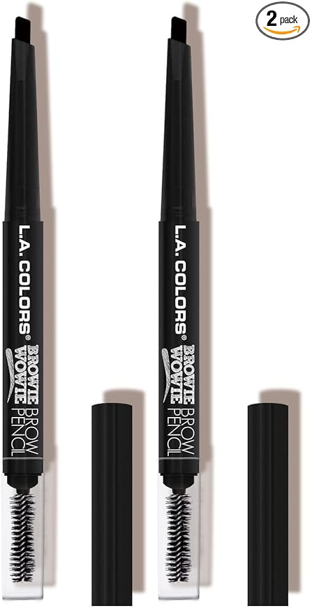 L.A. COLORS Browie Wowie, Black, 1 Count CBP408 (Pack of 2)
